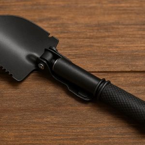 Compact Folding Survival Garden Trowel for Camping and Hiking