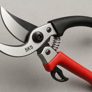 Professional Bypass Pruning Shears with Precision Sharp SK5 Steel Blades